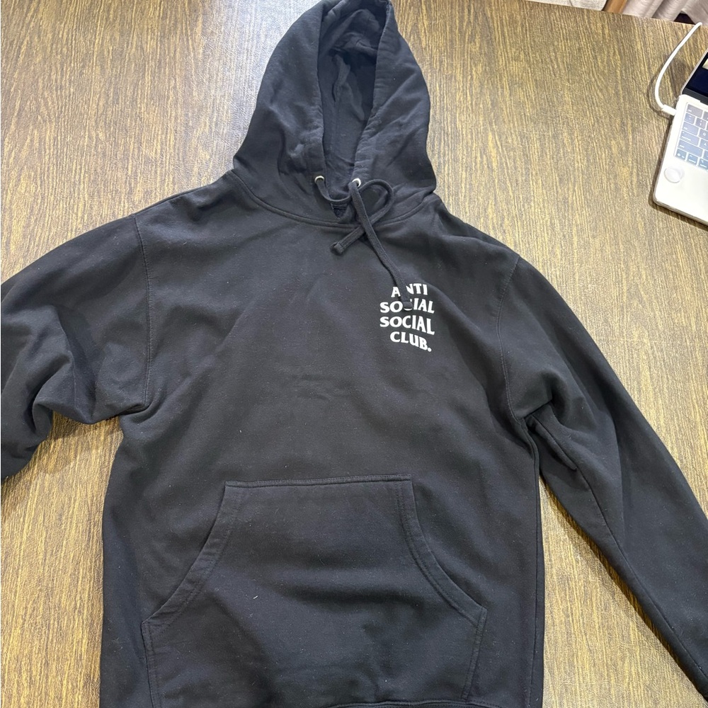 Anti Social Social Club Charcoal Hoodie